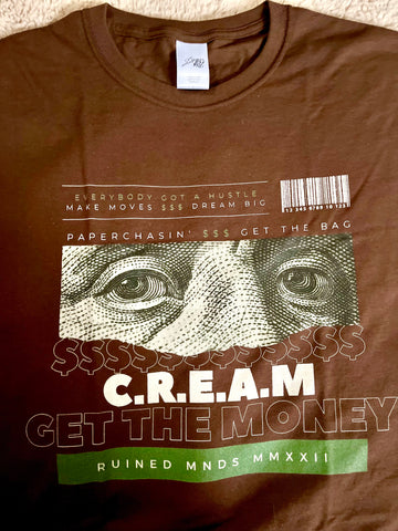 Camiseta RM Roots - CREMA (Chocolate)