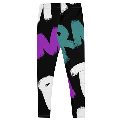 RM Graffiti (Purp/Teal) Leggings