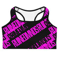 RM Roots - Block (Pink/Blk) Sports Bra