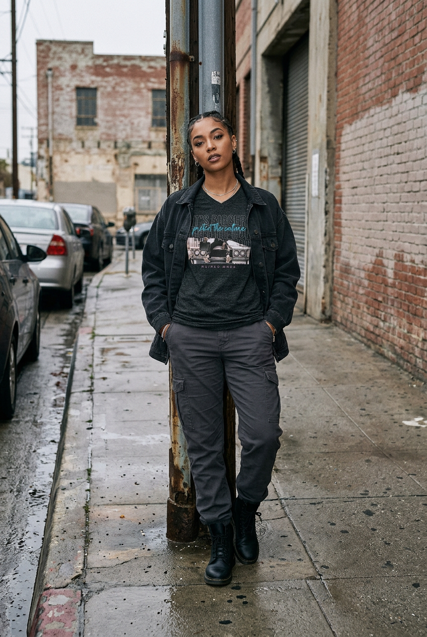 Culture T-shirt editorial