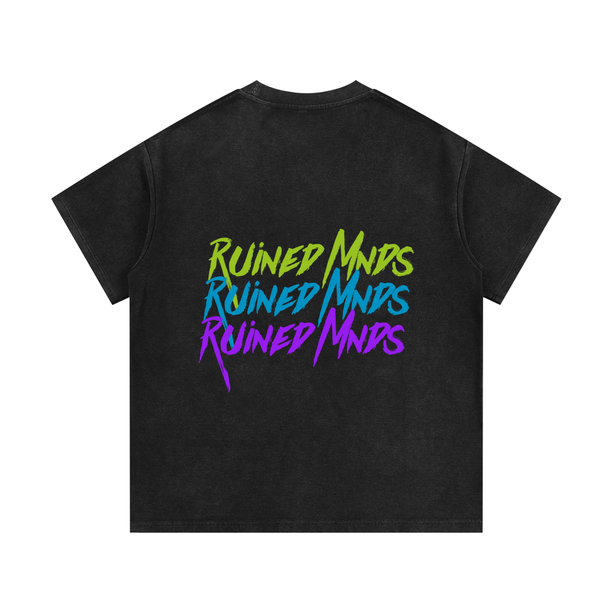 RM,Neon,Mineral,wash,waffle,knit,tshirt,tshirts,tees,waffleknit,rmneon,unisex