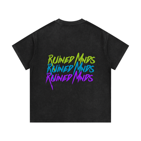 RM,Neon,Mineral,wash,waffle,knit,tshirt,tshirts,tees,waffleknit,rmneon,unisex