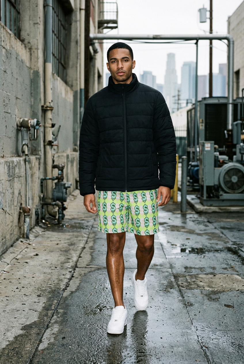 $Drip Jogger Shorts editorial
