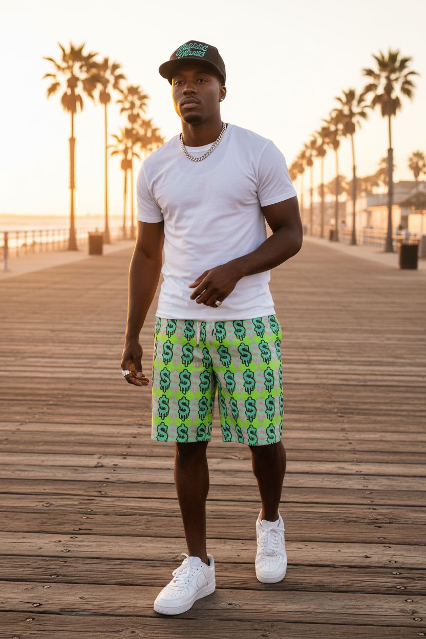 Drip Shorts Long Beach