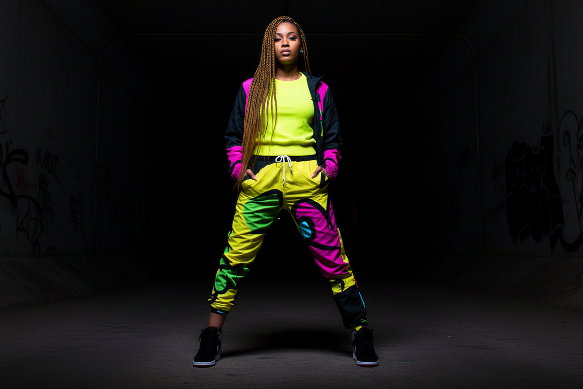 RM Skull Track Pants Banner