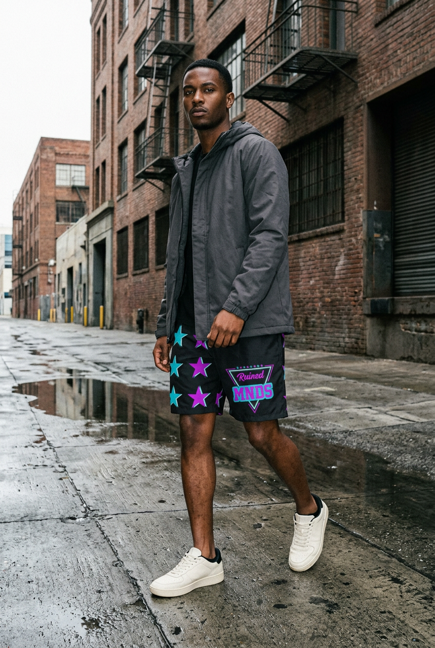 Star Jogger Shorts editorial