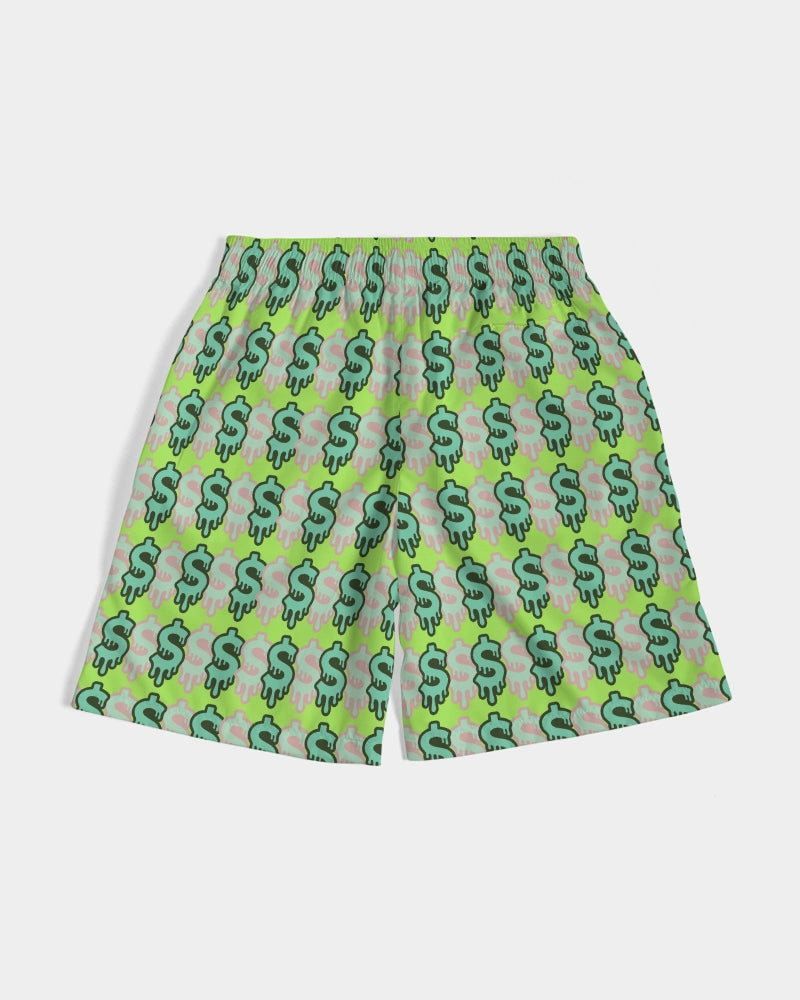 Pantalones cortos deportivos RM Roots $Drip (Grn/Pnk) para hombre