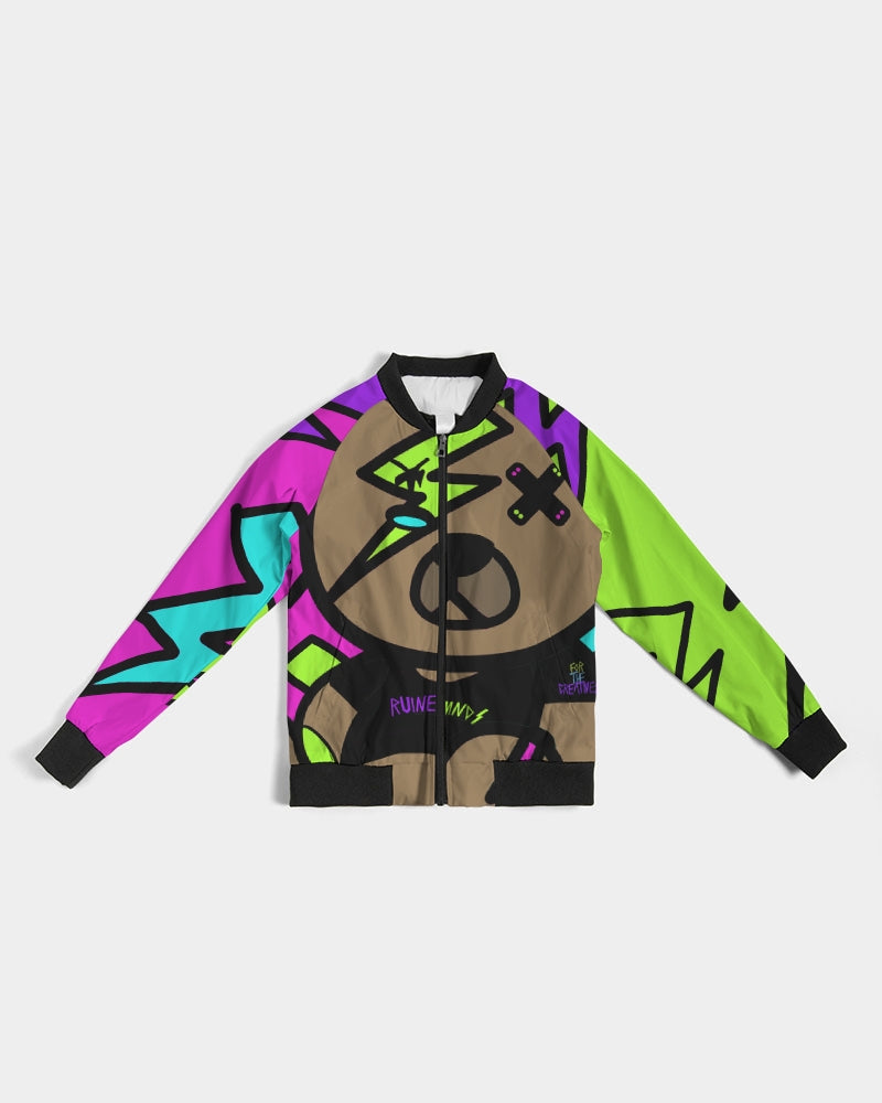RM RUINED BEAR Bomber Jacket