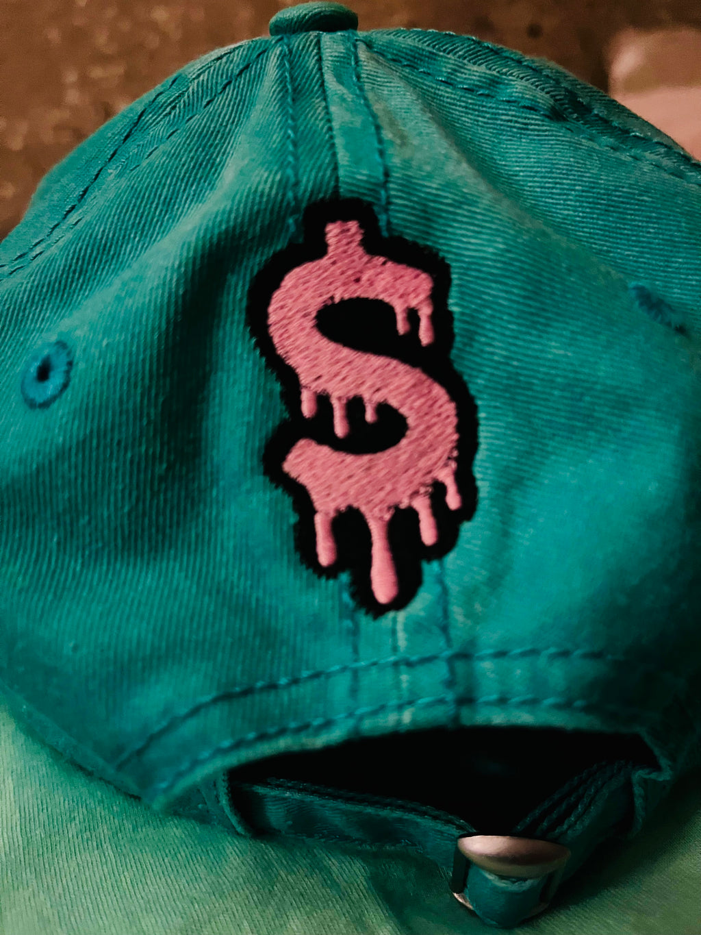 RM Roots - Sombrero de papá $Drip Hustle (Seafoam)